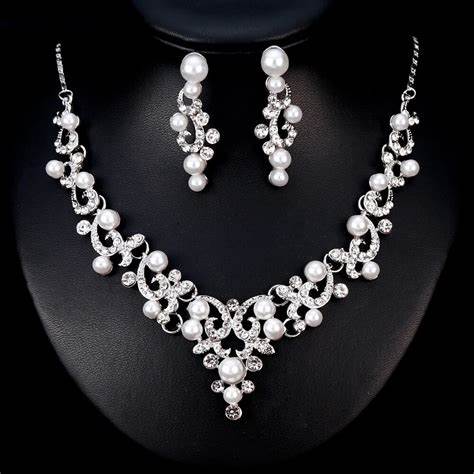 Pearl Bridal Jewelry Set